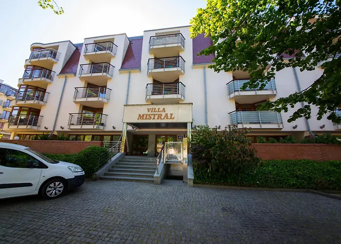 Wyspa Uznam Promenada Willa Mistral